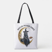 Tote Bag Sorcière sur la Lune (Dos)
