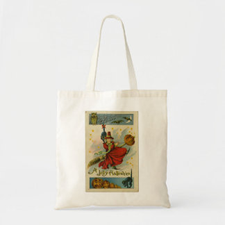 Tote Bag Sorcière vintage d'Halloween