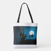 Tote Bag Sorcière volante (Dos)