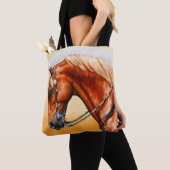Tote Bag Sorrel Ouest Plaisir Quarter Cheval (De près)