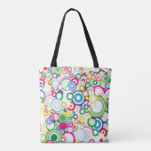 Tote Bag Sort de cercles vifs (Dos)