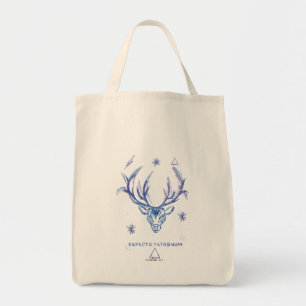 Tote Bag Sort Harry Potter EXPECTO PATRONUM™ Cerf Esquiss