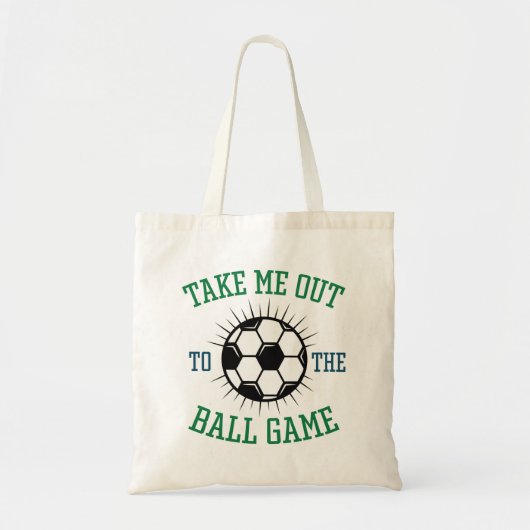 Tote Bag Sortez-Moi Au Jeu De Ball (Devant)