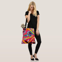 Sortie artistique en couleurs vives
