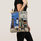 Tote Bag Sortie de chien courant (De près)