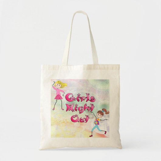 Tote Bag Sortie de la nuit de la fille (Devant)