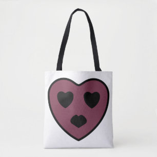 Tote Bag Sortie visage coeur