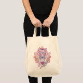 Tote Bag Sortilège Harry Potter | Patronus Biche "Toujours" (Devant (produit))