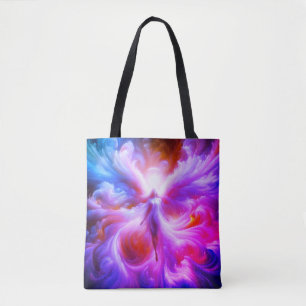 Tote Bag Sortir avec style avec cet ange coloré sur votre