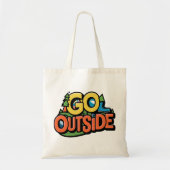 Tote Bag Sortir de l'aventure (Devant)