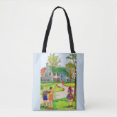 Tote Bag Sortir et lire l'impression (Devant)