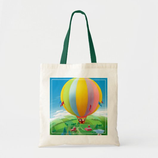 Tote Bag Soufflement dans le vent (Devant)