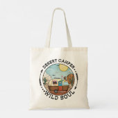 Tote Bag Soul sauvage du camping du désert (Dos)