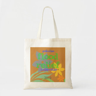 Tote Bag Soulagement d'inondation du Pakistan - option