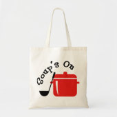 Tote Bag Soupe allumée (Devant)
