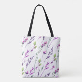 Tote Bag Soupe pourpre et feuillage (Dos)