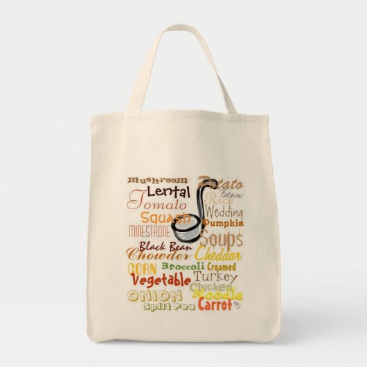 Tote Bag Soupes Graffiti (Devant)
