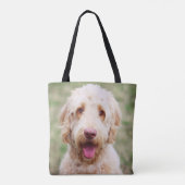 Tote Bag Souriant d'endoodle doré (Dos)