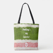 Tote Bag "Souriant ma" citation préférée d'Elf de Noël (Dos)