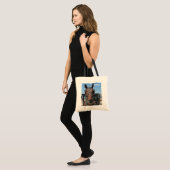 Tote Bag Sourire amish de cheval ! (Devant (modèle))