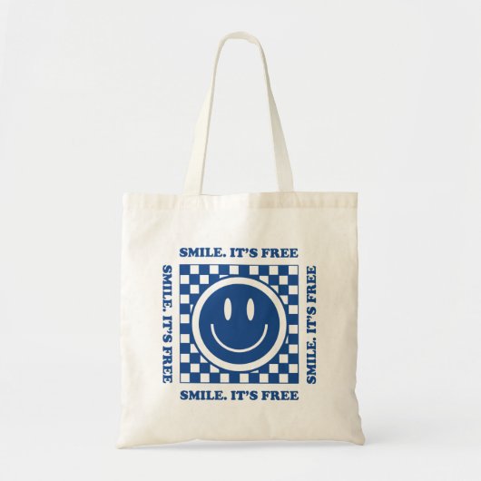 Tote Bag Sourire c'est gratuit (Devant)