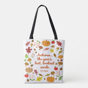 Tote Bag Sourire d'automne