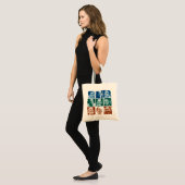 Tote Bag Sourires d'Obama (Devant (modèle))