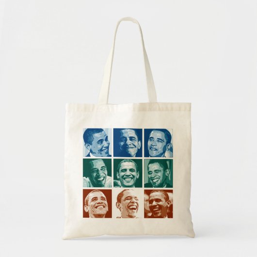 Tote Bag Sourires d'Obama (Devant)