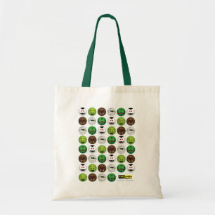 Tote Bag Sourires effrayants - monstres classiques