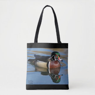 Tote Bag Souris à oreiller à jet de canard de bois mâle P