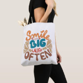 Tote Bag Souris Big Laugh Souvent Fourre-tout (De près)