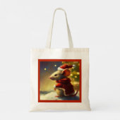 Tote Bag Souris de Noël 4 (Dos)