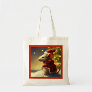 Tote Bag Souris de Noël 4