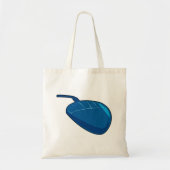 Tote Bag Souris d'ordinateur bleu (Devant)