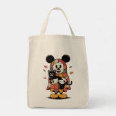 Tote Bag Souris et chat d'automne (Dos)