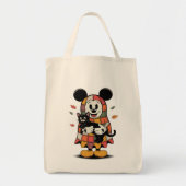 Tote Bag Souris et chat d'automne (Devant)
