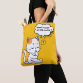 Tote Bag Souris ou poisson ? - animal de compagnie drôle - (De près)