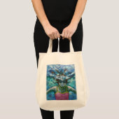 Tote Bag Sous la nage aquatique (Devant (produit))