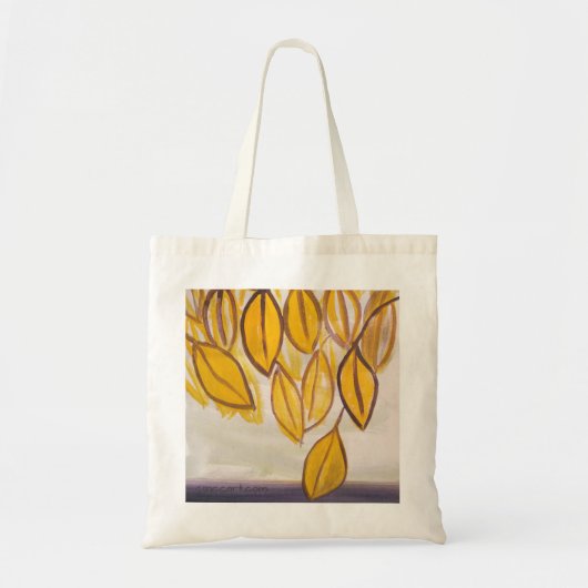 Tote Bag Sous l'arbre d'automne (Devant)