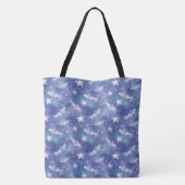 Tote Bag Sous l'océan : Requins (Dos)