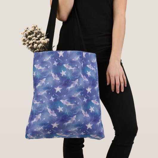 Tote Bag Sous l'océan : Requins (De près)