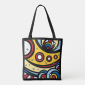 Tote Bag Sous-marin jaune (Dos)