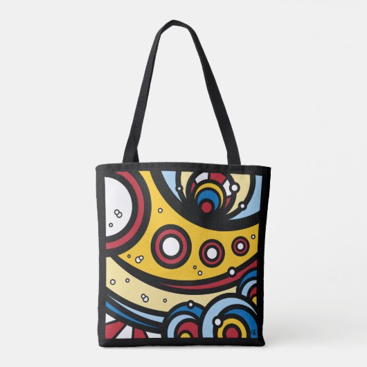 Tote Bag Sous-marin jaune (Dos)