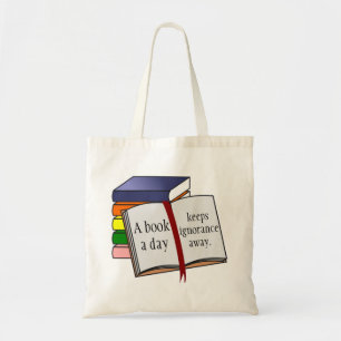 Tote Bag Soutenir la littératie Encourager la lecture
