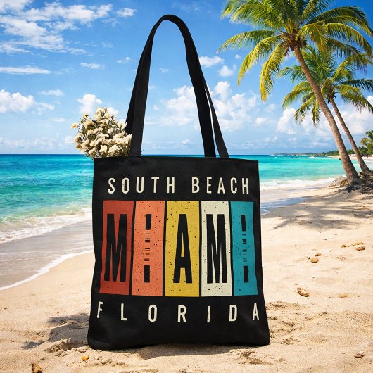 Tote Bag South Beach Miami Floride