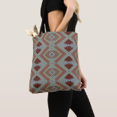 Tote Bag South West American Indian Style Patterned Art (De près)