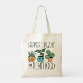 Tote Bag Soutien à la parentalité Plante (Dos)