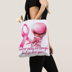 TOTE BAG SOUTIEN AU CANCER DU SEIN ET SENSIBILISATION