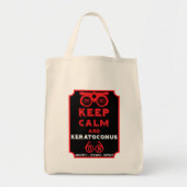 Tote Bag Soutien Et Sensibilisation À Keratoconus (Devant)