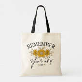 Tote Bag Souvenez-vous de votre inspiration pour le Monogra (Dos)